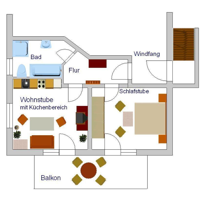 Ferienwohnung Richter Tharandt Ngoại thất bức ảnh